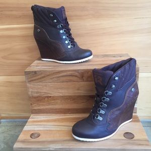 Reebok alicia Keys wedge boot